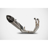 LIGNE COMPLETE ZARD APRILIA RS660 / TUONO 660 - Version : racing, Options : sans option, Matière : titane, Embout : embout carbone