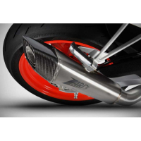LIGNE COMPLETE ZARD APRILIA RS660 / TUONO 660 - Version : racing, Options : sans option, Matière : titane, Embout : embout carbone