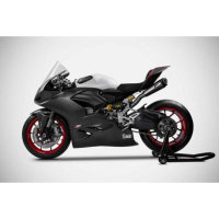 LIGNE COMPLETE ZARD DUCATI PANIGALE V2 - Version : racing, Options : sans option, Matière : titane, Embout : embout carbone