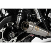 DOUBLE SILENCIEUX ZARD INOX TRIUMPH BONNEVILLE T120 - Version : racing, Options : sans option, Matière : inox, Embout : embout inox