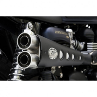 Ligne complète inox special edition Zard - Version : racing, Matière : inox, Embout : embout inox, Options : pare chaleur noir