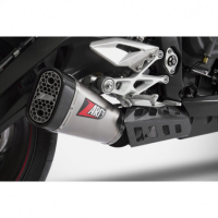 Echappement Triumph street triple 765 Zard - Options : sans option, Version : homologué, Embout : embout carbone, Matière : titane