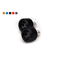 Paire embout guidon expander diamètre 16mm small - Couleur : NOIR 