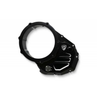 CARTER EMBRAYAGE TRANSPARENT CNC RACING HYPERMOTARD 950 - Couleur : NOIR SILVER