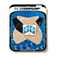 Grips De Reservoir Stompgrip Kawasaki Ninja 250 R - Couleur : NOIR/TRANSPARENT 