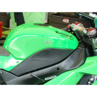 Adhésif de réservoir Stompgrip Kawasaki Ninja ZX-10R 2008-2010 - Couleur : NOIR/TRANSPARENT