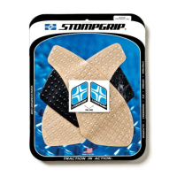 Grips De Reservoir Stompgrip Kawasaki Zx 6 R - Couleur : NOIR/TRANSPARENT 