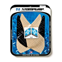 Grips De Reservoir Stompgrip Yamaha R1 - Couleur : NOIR/TRANSPARENT 