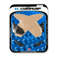 Grips De Reservoir Stompgrip Suzuki Gsr 750 - Couleur : NOIR/TRANSPARENT 