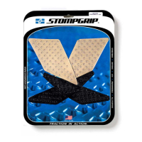 Grips De Reservoir Stompgrip Yamaha Mt-09 - Couleur : NOIR/TRANSPARENT 
