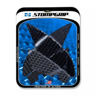 Grips De Reservoir Stompgrip Yamaha R6 - Couleur : NOIR/TRANSPARENT