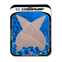 Grips De Reservoir Stompgrip Yamaha R6 - Couleur : NOIR/TRANSPARENT