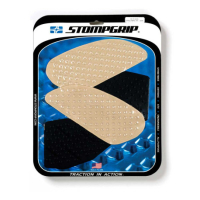 Grips De Reservoir Stompgrip Honda Cb 250 F - Couleur : NOIR/TRANSPARENT 
