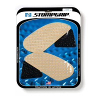 Grips De Reservoir Stompgrip Honda Cbr 250 R - Couleur : NOIR/TRANSPARENT 