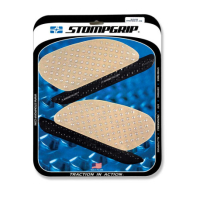 Grips De Reservoir Stompgrip Kawasaki H2 / H2r - Couleur : NOIR/TRANSPARENT 