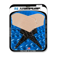 Grips De Reservoir Stompgrip Kawasaki Versys 650 - Couleur : NOIR/TRANSPARENT 