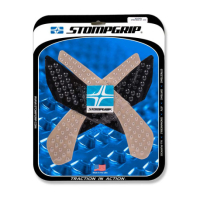 Grips De Reservoir Stompgrip Suzuki Gsx-s 750 - Couleur : NOIR/TRANSPARENT 