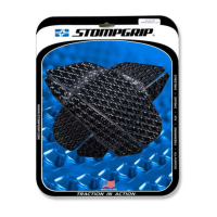 Grips De Reservoir Stompgrip Kawasaki Z 800 / E - Couleur : NOIR/TRANSPARENT
