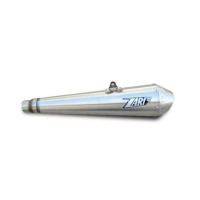 Echappements inox Zard - Options : noir, Matière : inox, Embout : embout inox, Version : homologué