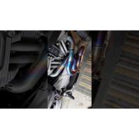 Ligne complète d'échappement titane carbone Zard - Version : racing, Options : sans option, Embout : embout inox, Matière : carbone