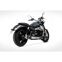 Echappement inox Zard - Options : noir, Matière : inox, Embout : embout inox, Version : homologué 