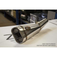 Ligne complète d'échappement inox mt07 Zard - Version : racing, Options : sans option, Matière : inox, Embout : embout inox