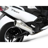 Ligne complète d'échappement inox Zard - Version : racing, Options : sans option, Matière : titane, Embout : embout inox