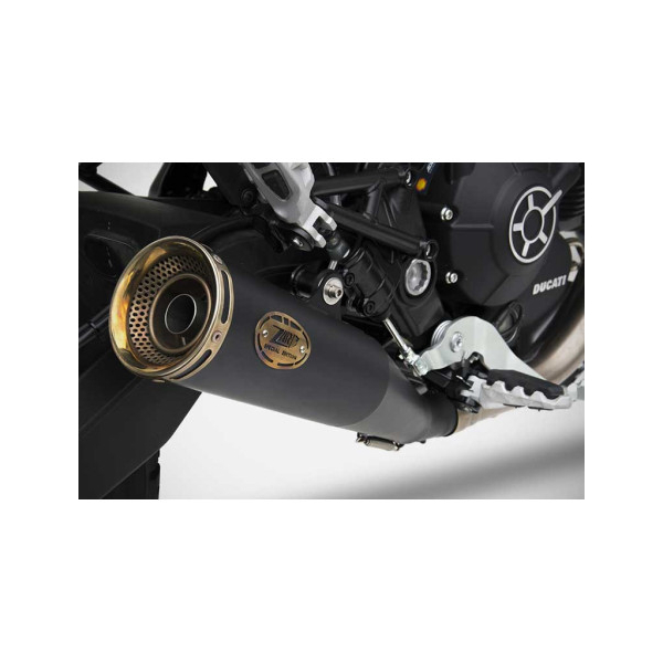 Echappement bas inox Zuma Zard - Version : racing, Options : sans option, Matière : inox, Embout : embout inox