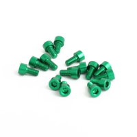 VIS ERGAL TCEI M4X10 - Couleur : Rouge, Longueur : Longeur 8, Diamètre : Diamètre M5