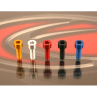 VIS ERGAL TCEI M4X10 - Couleur : Rouge, Longueur : Longeur 8, Diamètre : Diamètre M5