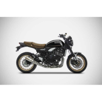 Ligne complète d'échappement titane 4 en 1 Kawasaki z900rs Zard - Options : sans option, Matière : titane, Embout : embout inox, Version : homologué