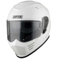 CASQUE SIMPSON BANDIT - Couleur : BLANC BRILLANT, Taille : XS