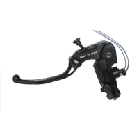 EMBRAYAGE MAITRE CYLINDRE READY TO BRAKE ALU CNC 16X16 LEVIER REPLIABLE - Couleur : OR, Type : Long