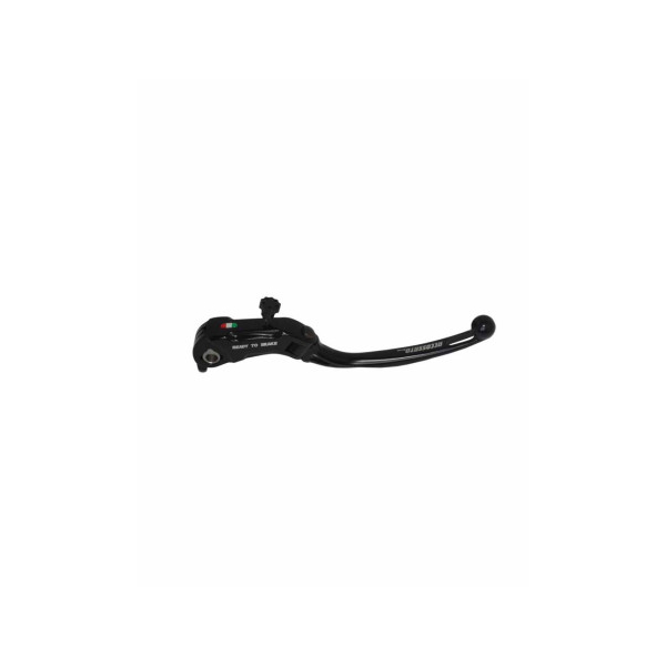 LEVIER DE FREIN REPLIABLE VERSION READY TO BRAKE ACCOSSATO - Couleur : BLEU, Type : Long, Taille : 20
