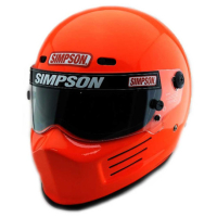 CASQUE SIMPSON DIAMOND BACK HOMOLOGUE SNELL SA2020 - Couleur : ORANGE SAFETY, Taille : XS