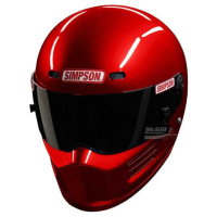 CASQUE SIMPSON DIAMOND BACK HOMOLOGUE SNELL SA2020 - Couleur : ORANGE SAFETY, Taille : XS