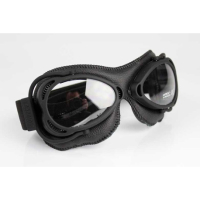 LUNETTES NANNINI STREETFIGHTER - Couleur : Marron - Cuir marron - Surpiqûres marron, Couleur verre : ECRAN Miroir gris