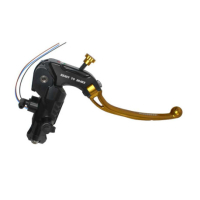 Maitre cylindre de frein Ready To Brake 19x19 avec levier repliable - Couleur : ORANGE, Type : Long