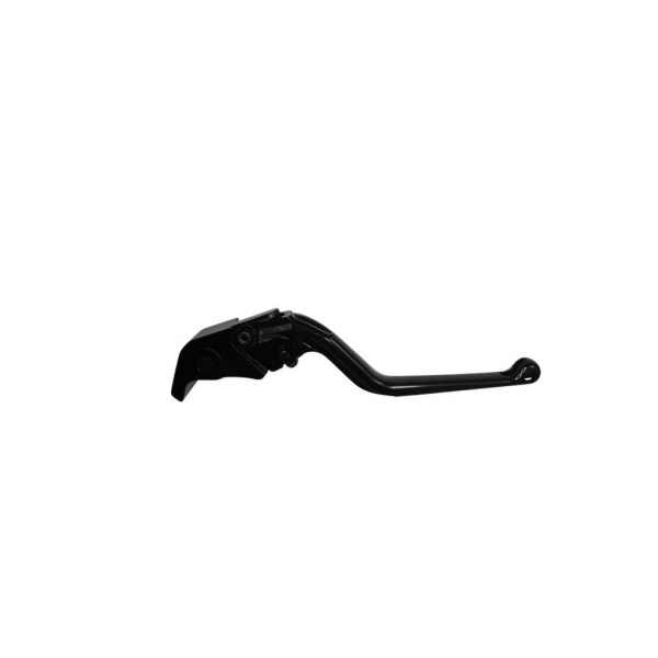 Levier de frein fixe Accossato aluminium taillé masse - Couleur : NOIR, Type : Long