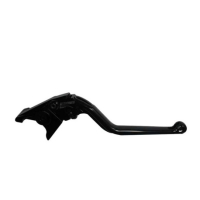 Levier de frein fixe Accossato aluminium taillé masse - Couleur : NOIR, Type : Long 