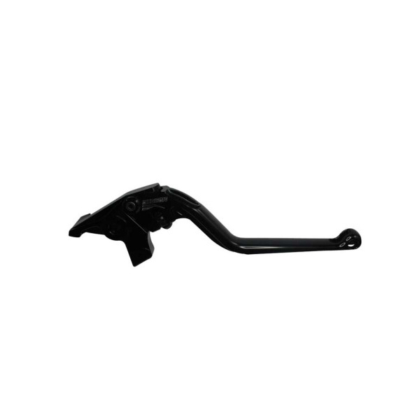 Levier de frein fixe Accossato aluminium taillé masse - Couleur : NOIR, Type : Long