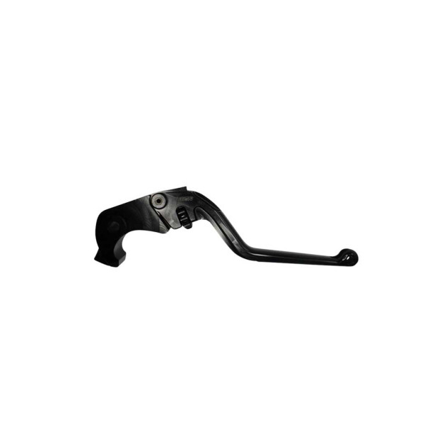 Levier de frein fixe Accossato aluminium taillé masse - Couleur : NOIR, Type : Long