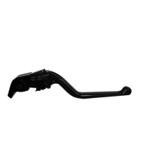 Levier de frein fixe Accossato aluminium taillé masse - Couleur : NOIR, Type : Long 