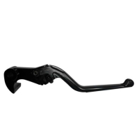 Levier de frein fixe Accossato aluminium taillé masse - Couleur : NOIR, Type : Long 
