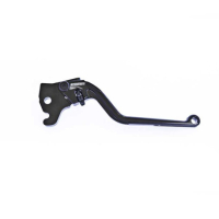 Levier de frein fixe Accossato aluminium taillé masse - Couleur : NOIR, Type : Long 