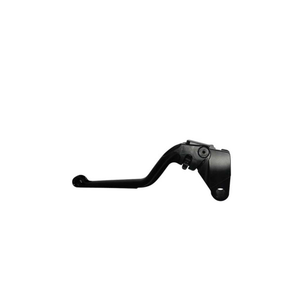 Levier d'embrayage fixe Accossato aluminium taillé masse - Couleur : NOIR, Type : Long