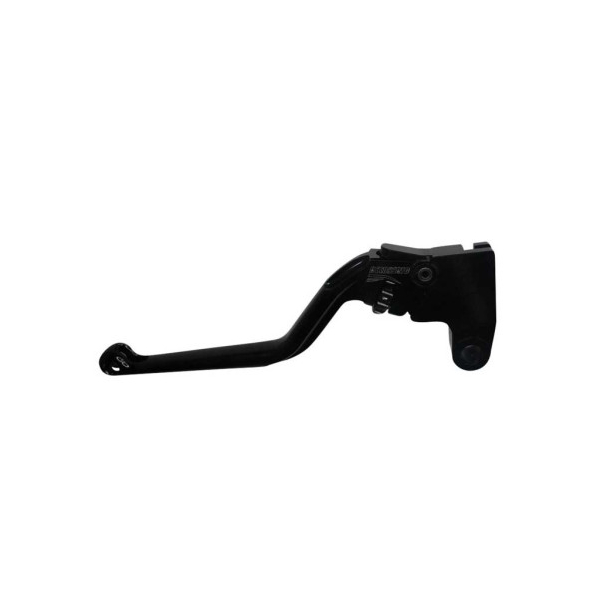 Levier d'embrayage fixe Accossato aluminium taillé masse - Couleur : ORANGE, Type : Long