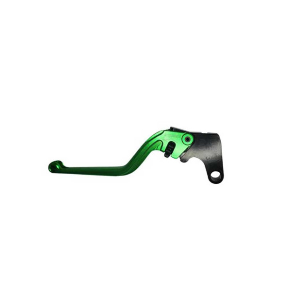 Levier d'embrayage fixe Accossato aluminium taillé masse - Couleur : VERT, Type : Long