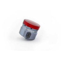 GROS RESERVOIR DELIQUIDE DE FREIN EVOTECH SORTIE DROITE - Couleur Corps : Bleu, Couleur bouchon : Silver