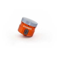 GROS RESERVOIR DELIQUIDE DE FREIN EVOTECH SORTIE DROITE - Couleur Corps : Or, Couleur bouchon : Silver